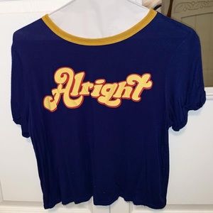 Tee/crop